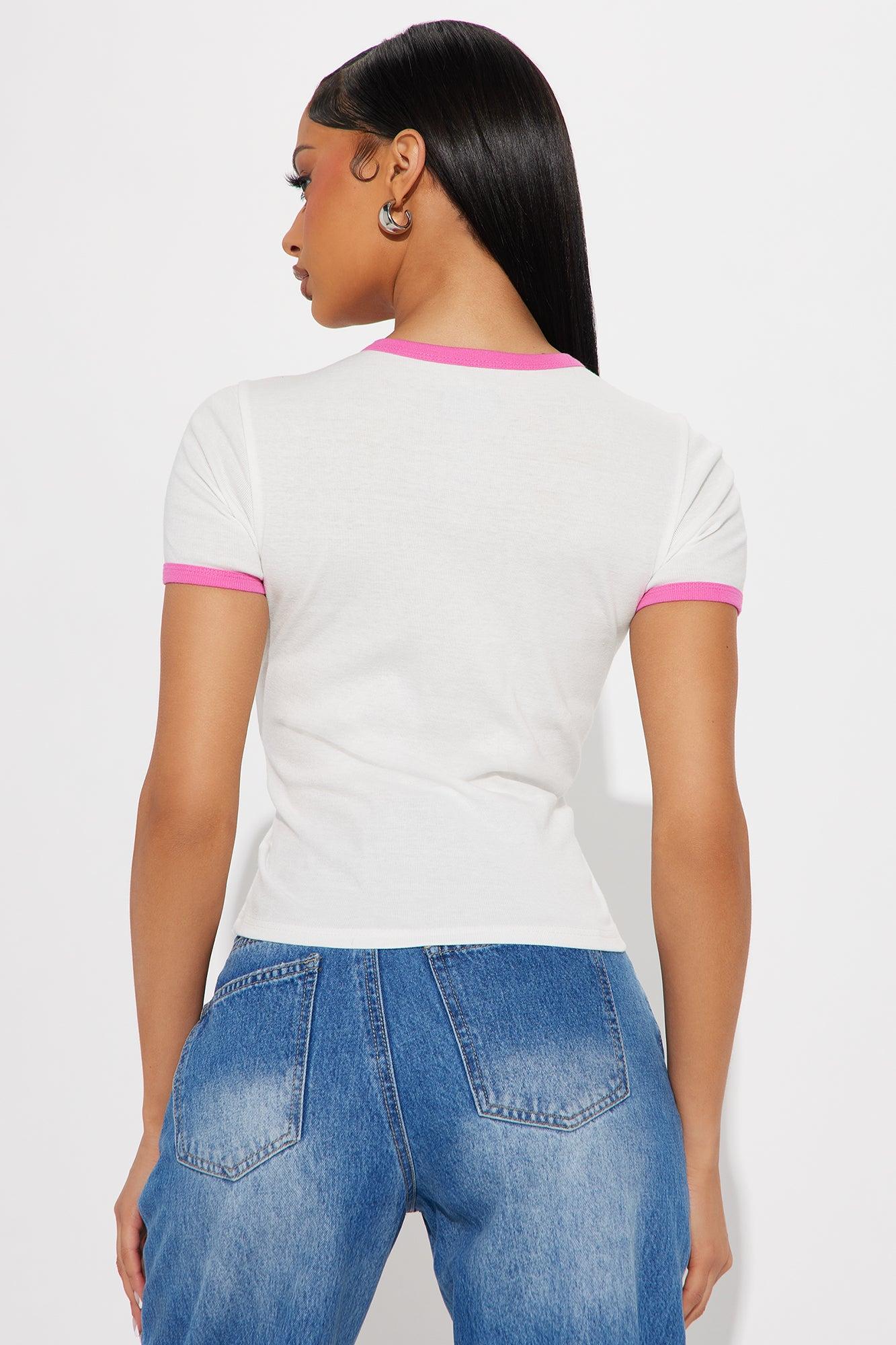 Care Bears Catching Feelings Ringer Tee - White/combo Product Image