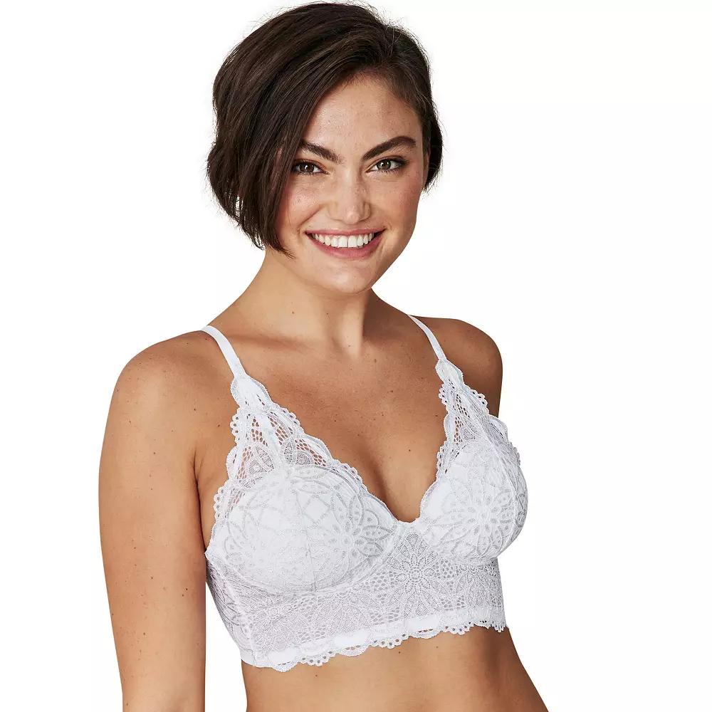 Maidenform® Lightly Lined Convertible Lace Bralette DM1188, Women's,  Product Image