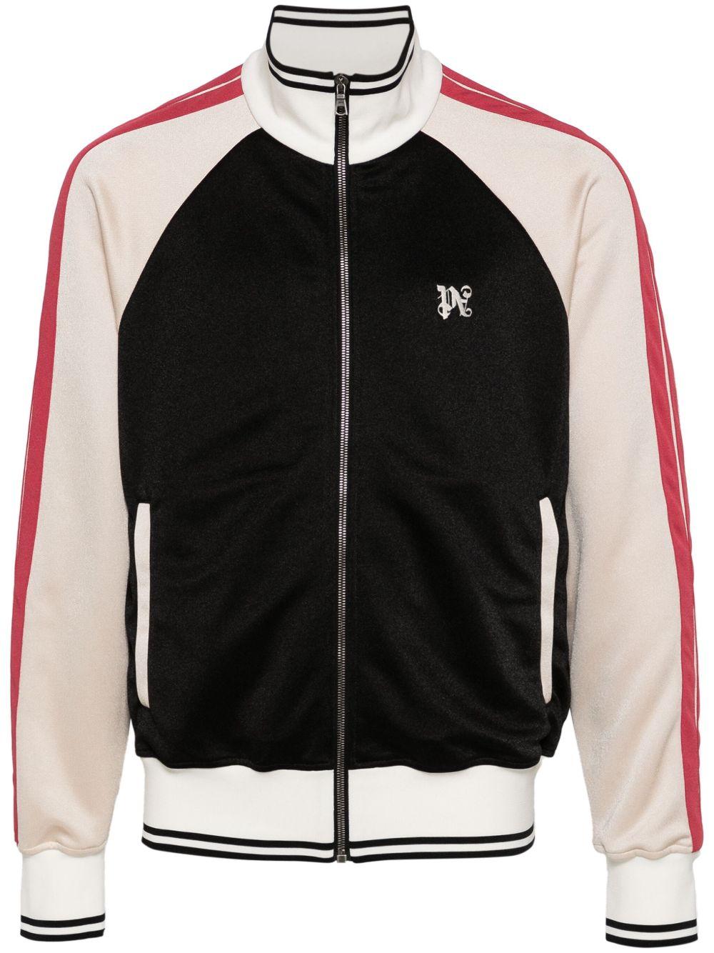 monogram colour-block track jacket Product Image