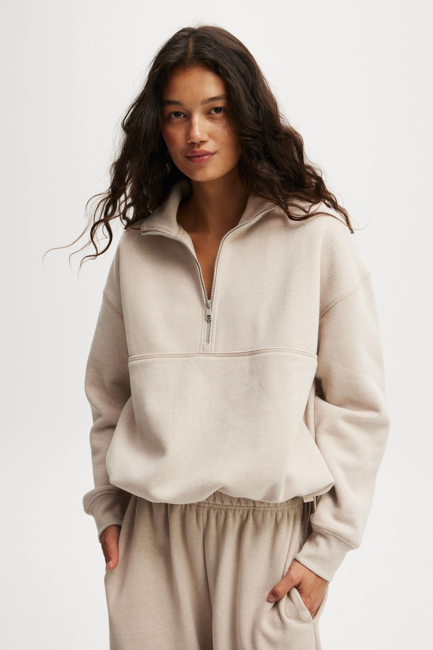 Plush Essential Half Zip Jumper Product Image