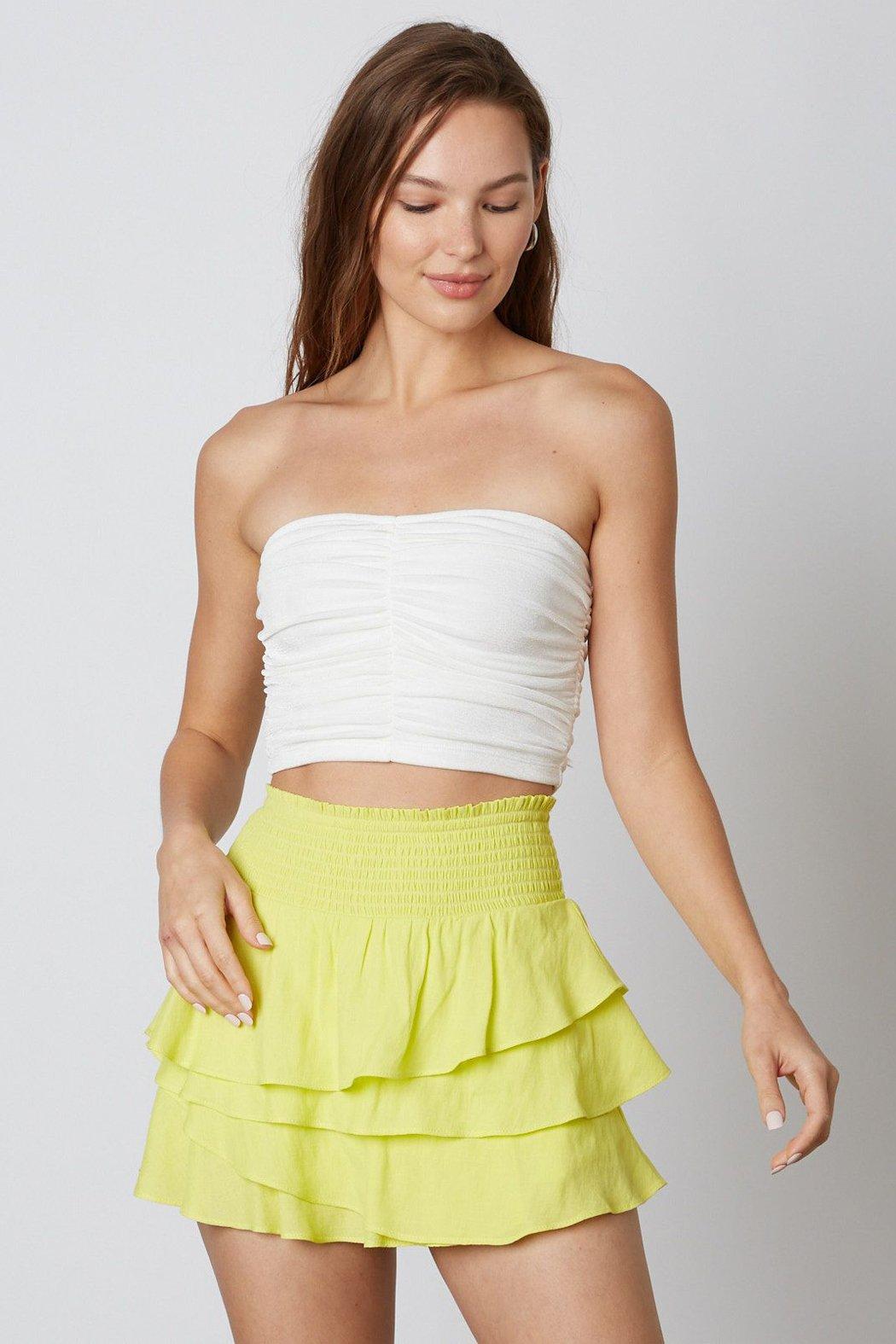 Limon Ruffle Mini Skort Product Image