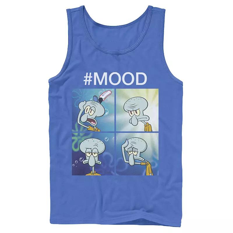 Men's Nickelodeon SpongeBob SquarePants Squidward Mood Tank Top,  Product Image