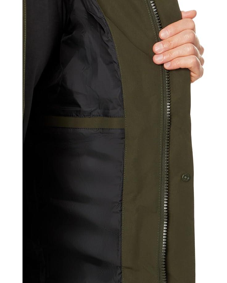 Cotton Canvas Hooded Utility Jacket with Sherpa Lining Product Image