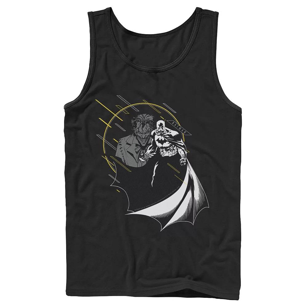 Mens DC Comics Batman And Joker Circle Portrait Tank Top, Men's,  Product Image