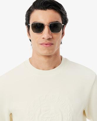 Men's Embossed Logo Piqué Sweatshirt Product Image