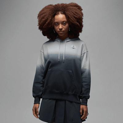 Jordan Flight Fleece Women's Satin-Lined Pullover Hoodie Product Image