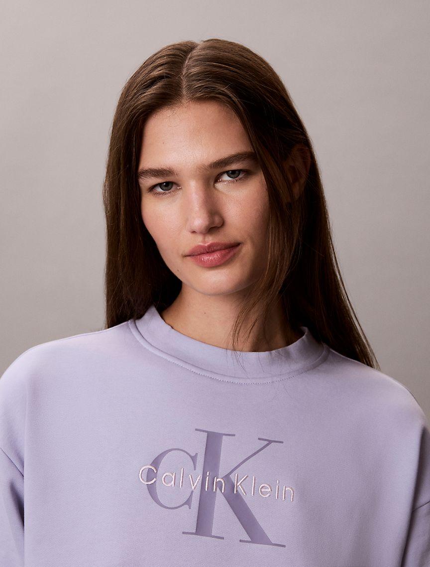Monologo French Terry Relaxed Sweatshirt Product Image