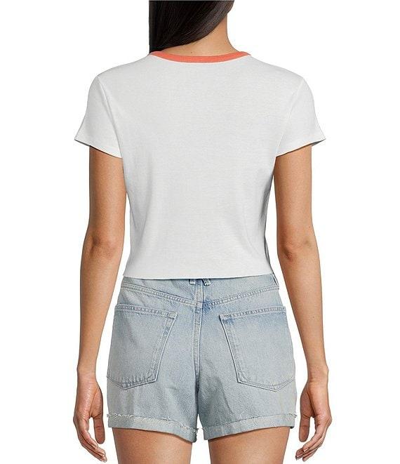 Billabong Electric Feeling Short Sleeve Cropped T-Shirt Product Image