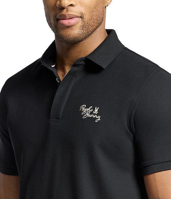Psycho Bunny Desert Pique Short Sleeve Polo Shirt Product Image