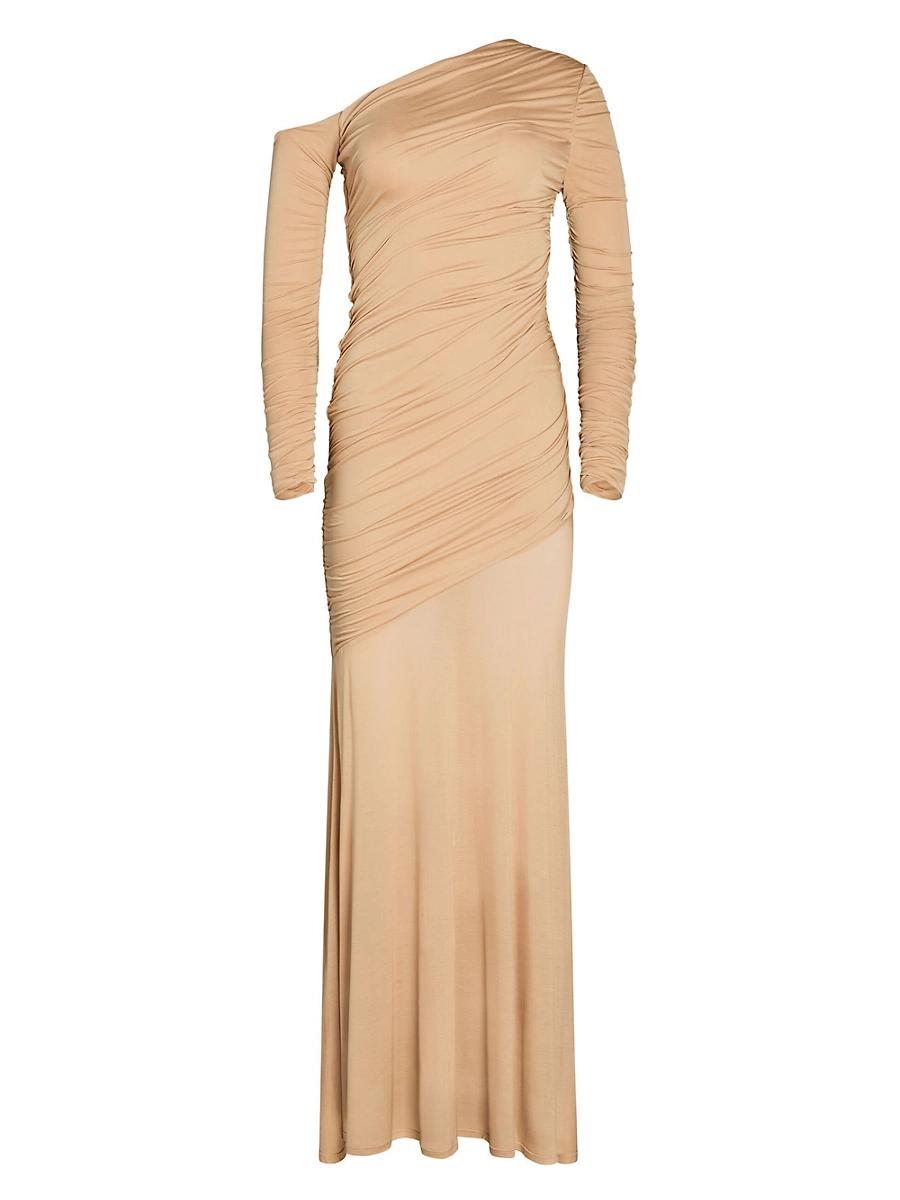 Womens Persephone Ruched Maxi Dress Product Image