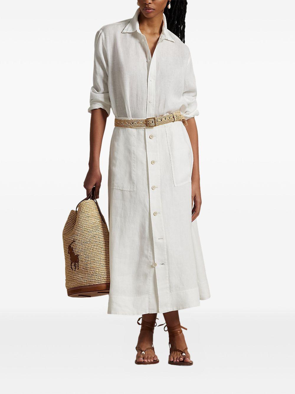 button-front midi skirt Product Image