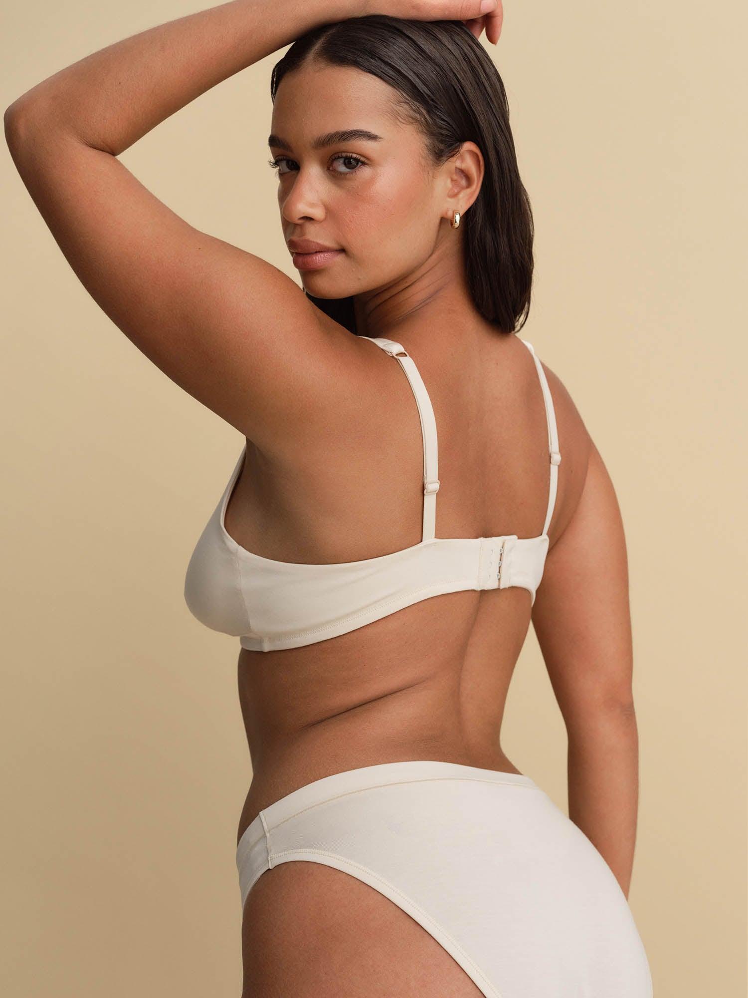 Tencel Comfort Wireless U-Neck Bra Female Product Image