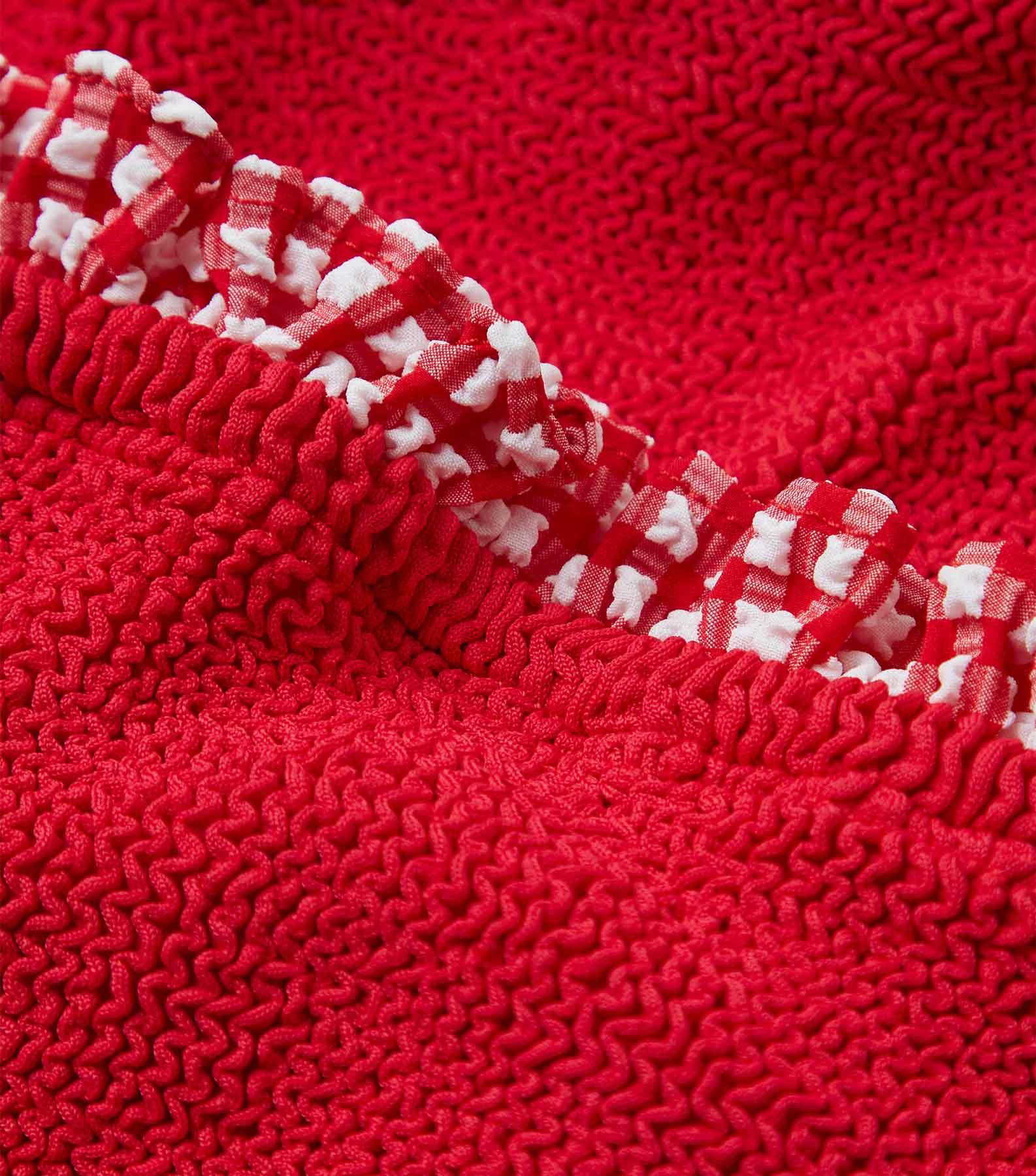 Peggy Bikini - Red Gingham Product Image