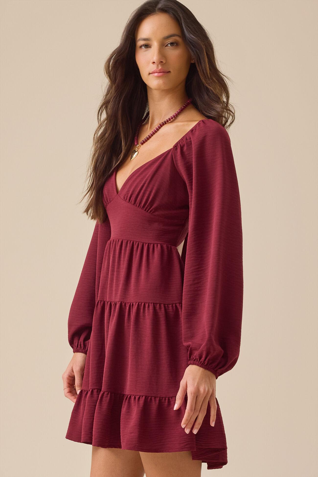 Jojo Tiered Mini Dress Product Image