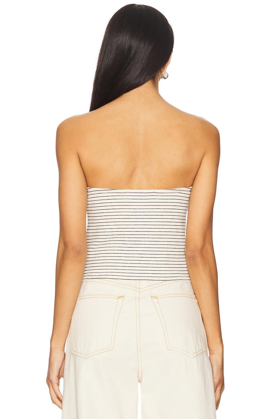Striped Tube Top perfectwhitetee Product Image