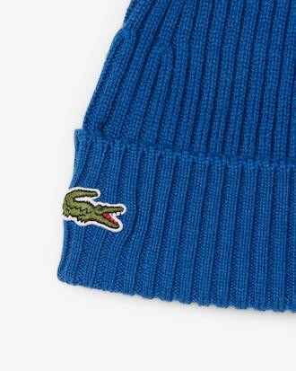 Rib Knit Brushed Wool Beanie Product Image