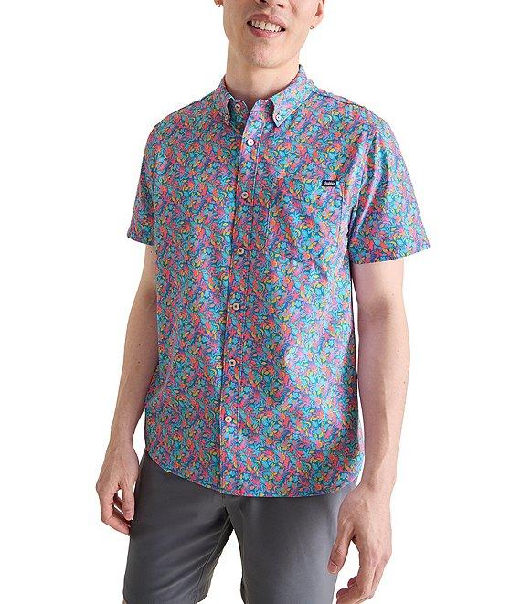 Chubbies Spade Short-Sleeve Printed Performance Friday Shirt Product Image