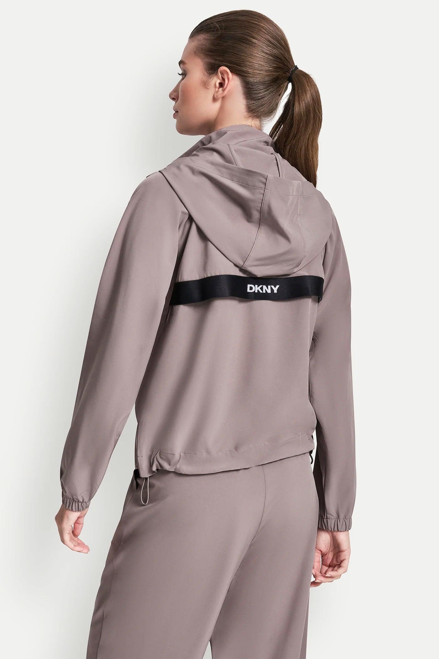 LOGO HOODED SHORT JACKET Product Image
