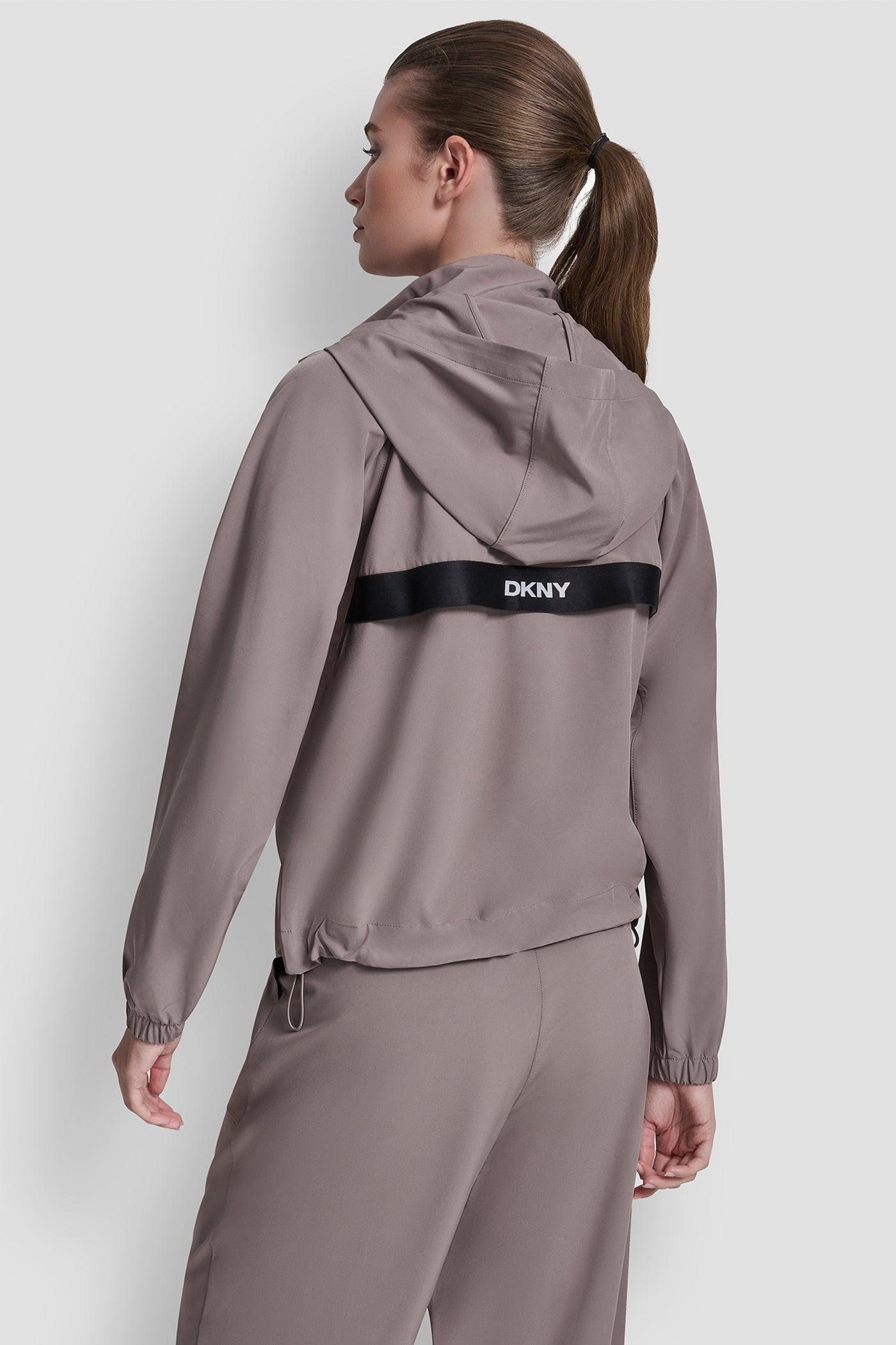 LOGO HOODED SHORT JACKET Product Image