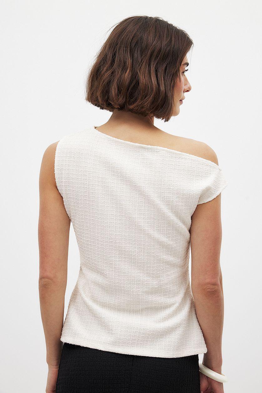 Bouclé Sleeveless Top Product Image