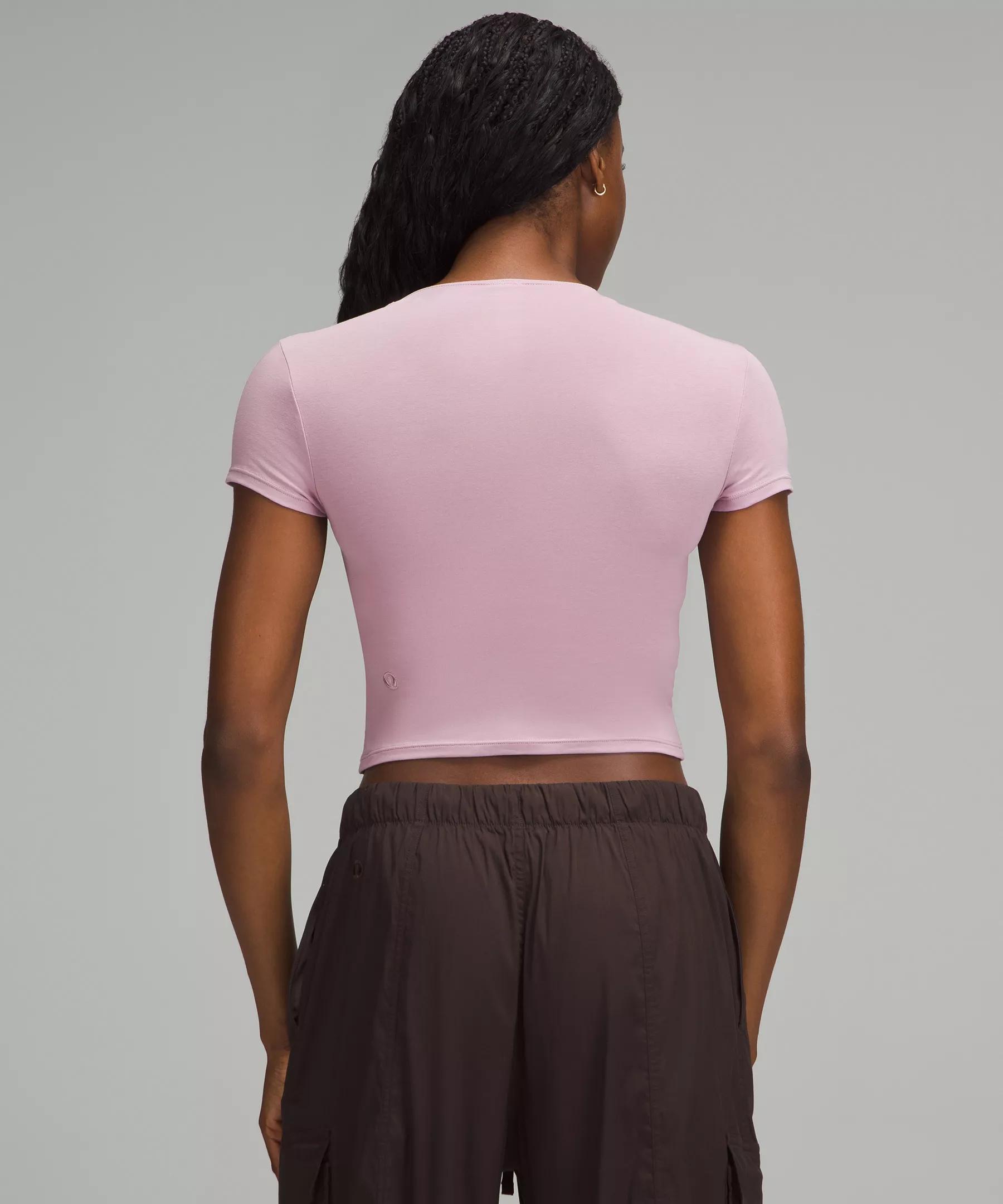 Asymmetrical Front-Twist T-Shirt Product Image