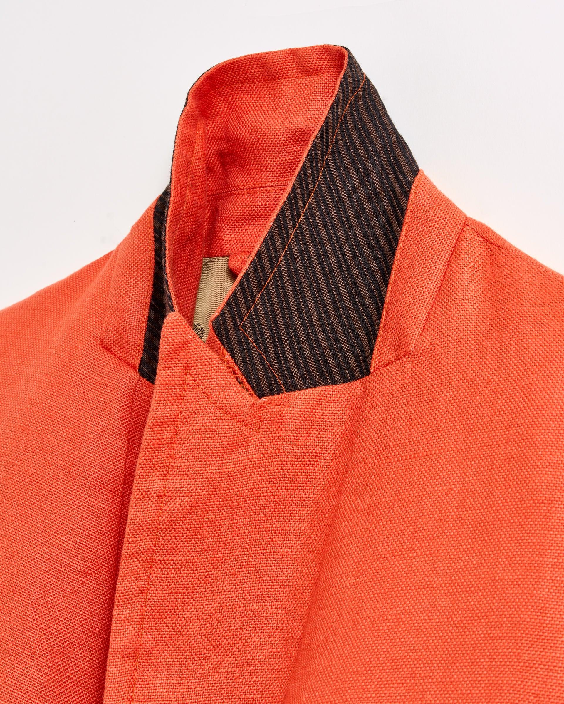 Linen Two Button Blazer -  Product Image
