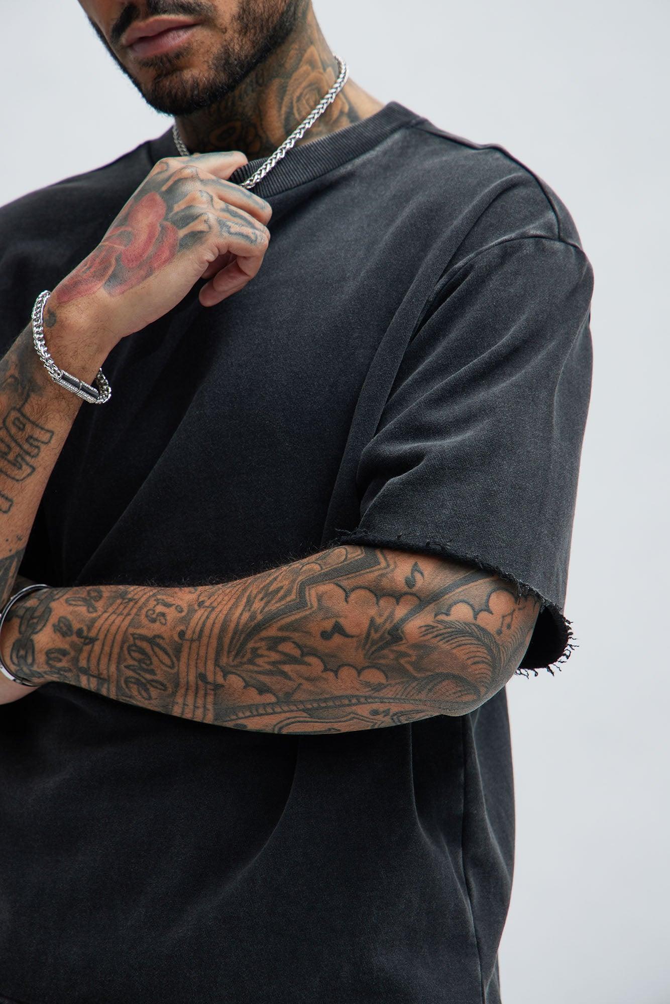 Tyson Heavy Wash Tee - Black Wash Product Image