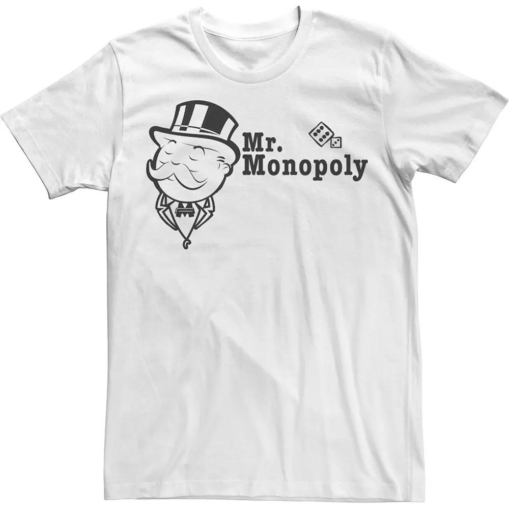Men's Monopoly Mr. Monopoly Portrait Tee,  Product Image