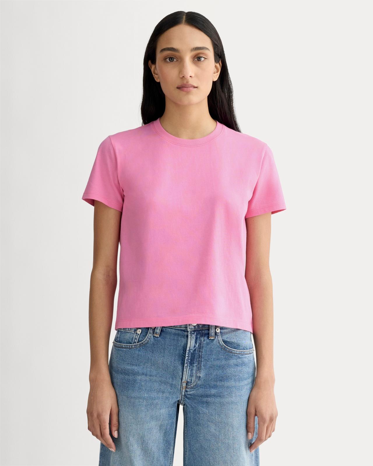 Womens Box-Cut T-Shirt in Essential Cotton by Everlane Product Image