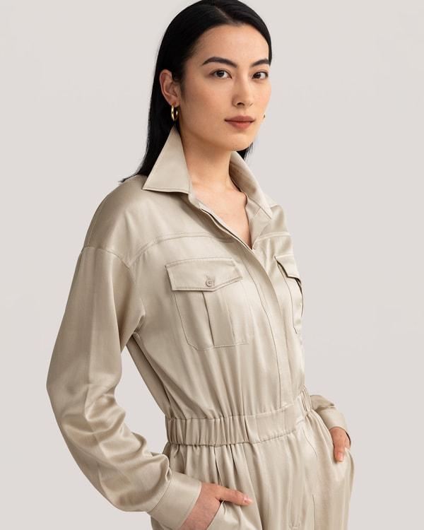 Sandwashed Safari Jumpsuit Product Image
