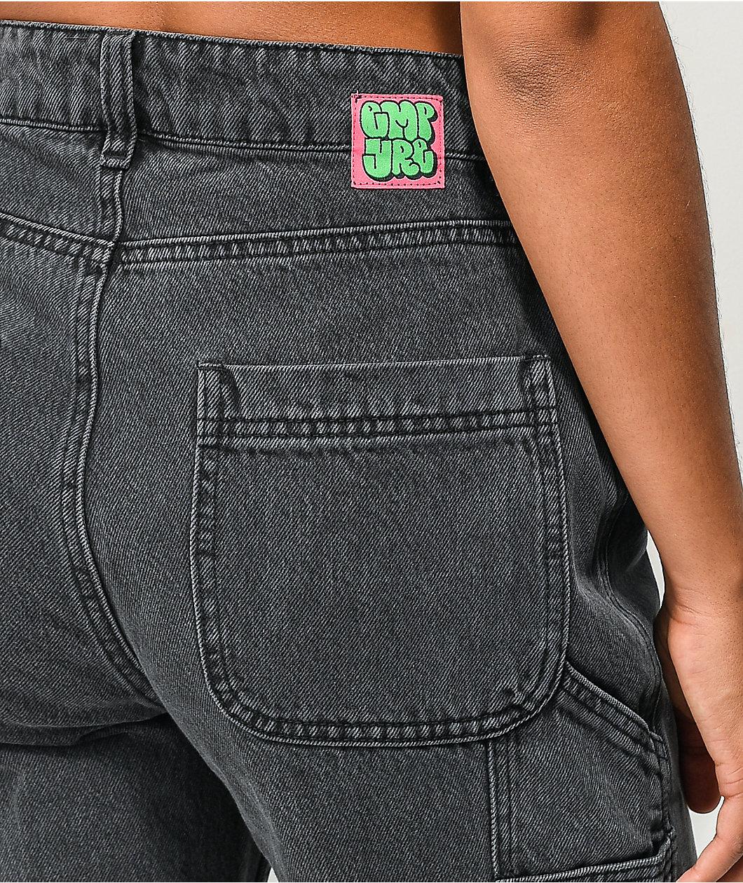 Empyre Tori 90s Black Wash Carpenter Skate Jeans Product Image