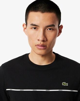 Lacoste Trim Cotton Jersey T-shirt Product Image