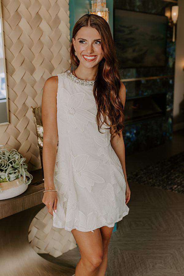 Sparks Fly Rhinestone Embellished Mini Dress Product Image