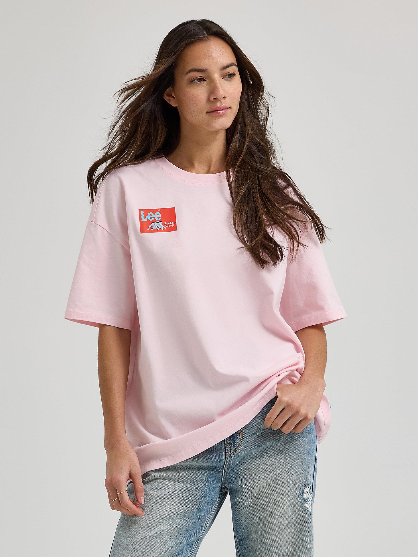 Women's Lee® x Ruohan Wang Oversized Graphic Tee | Women's Tops & Tees | Lee® Product Image