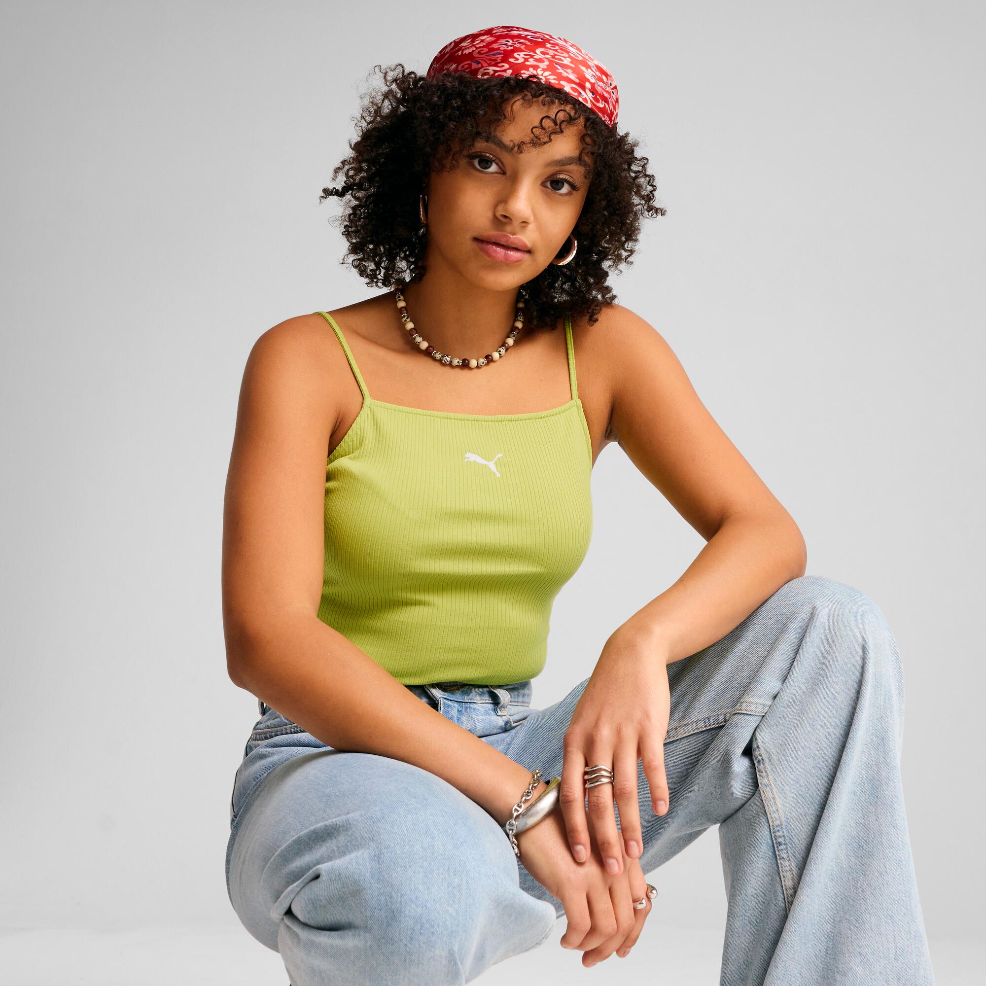 WARDROBE ESSENTIALS Women's Ribbed Tank Top Product Image