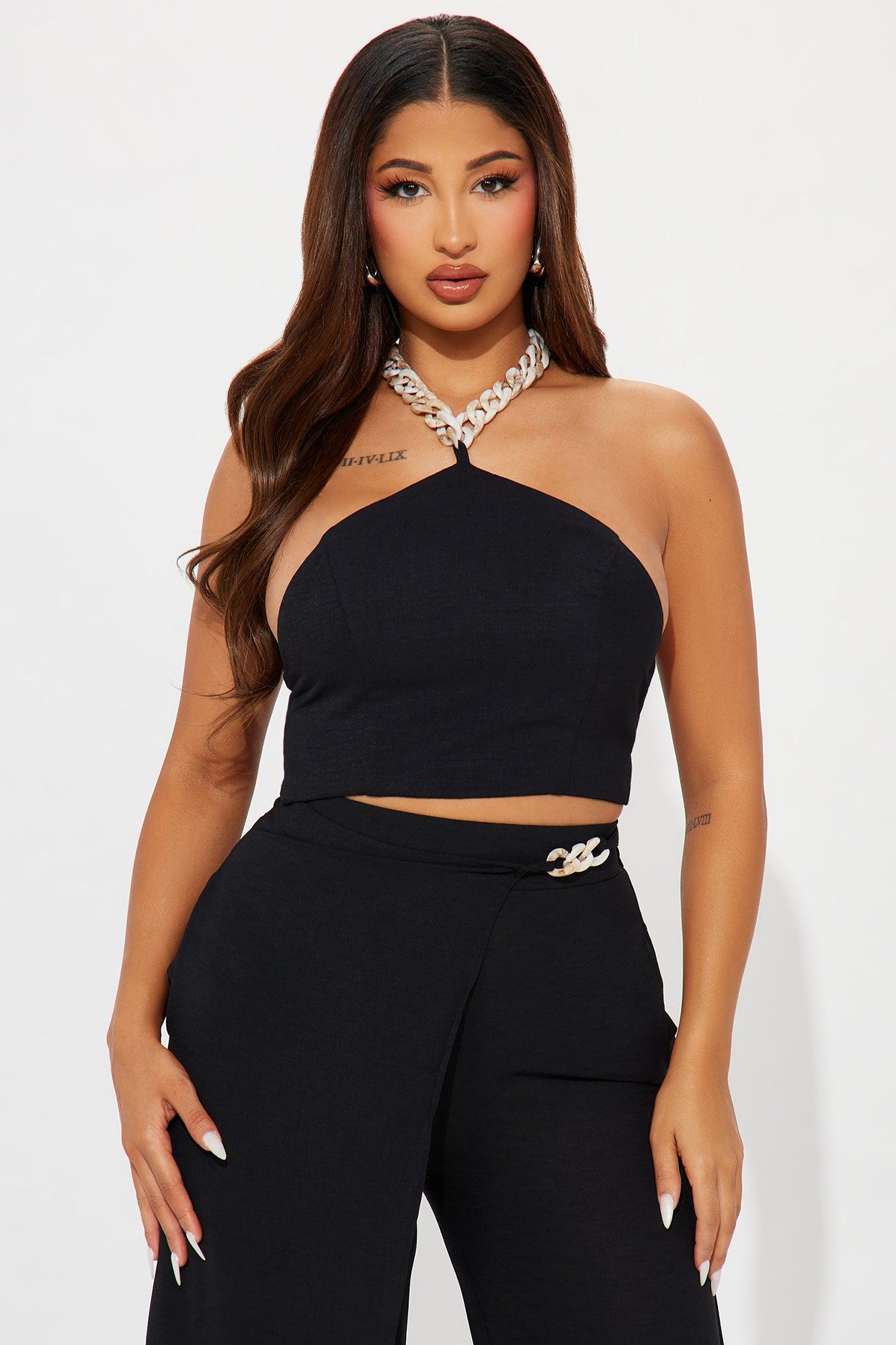 Vivian Pant Set - Black Product Image