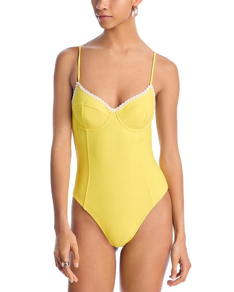 Womens Addisyn Whipstitch One-Piece Swimsuit Product Image
