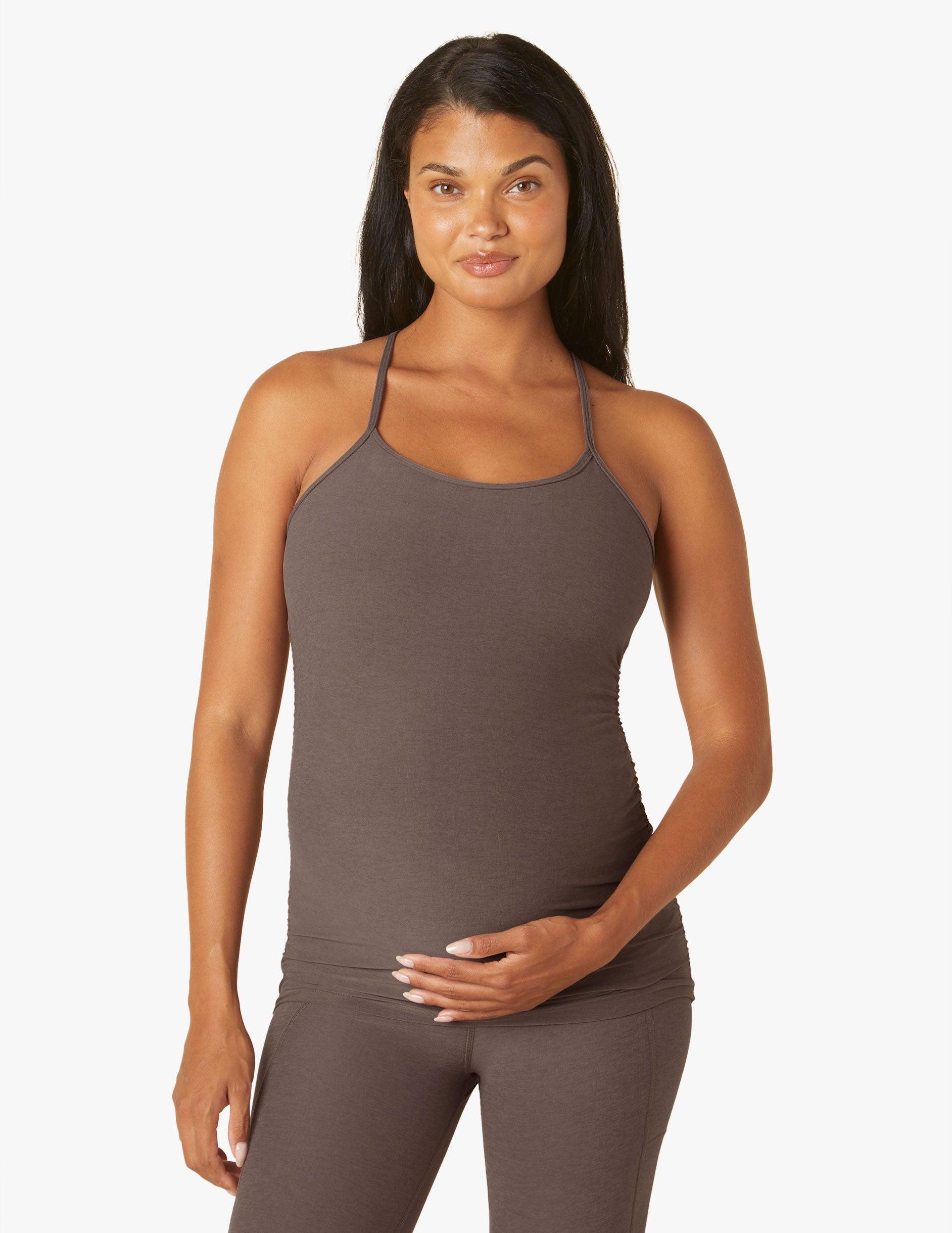 Spacedye Keep Your Cool Maternity Slim Racerback Tank Product Image