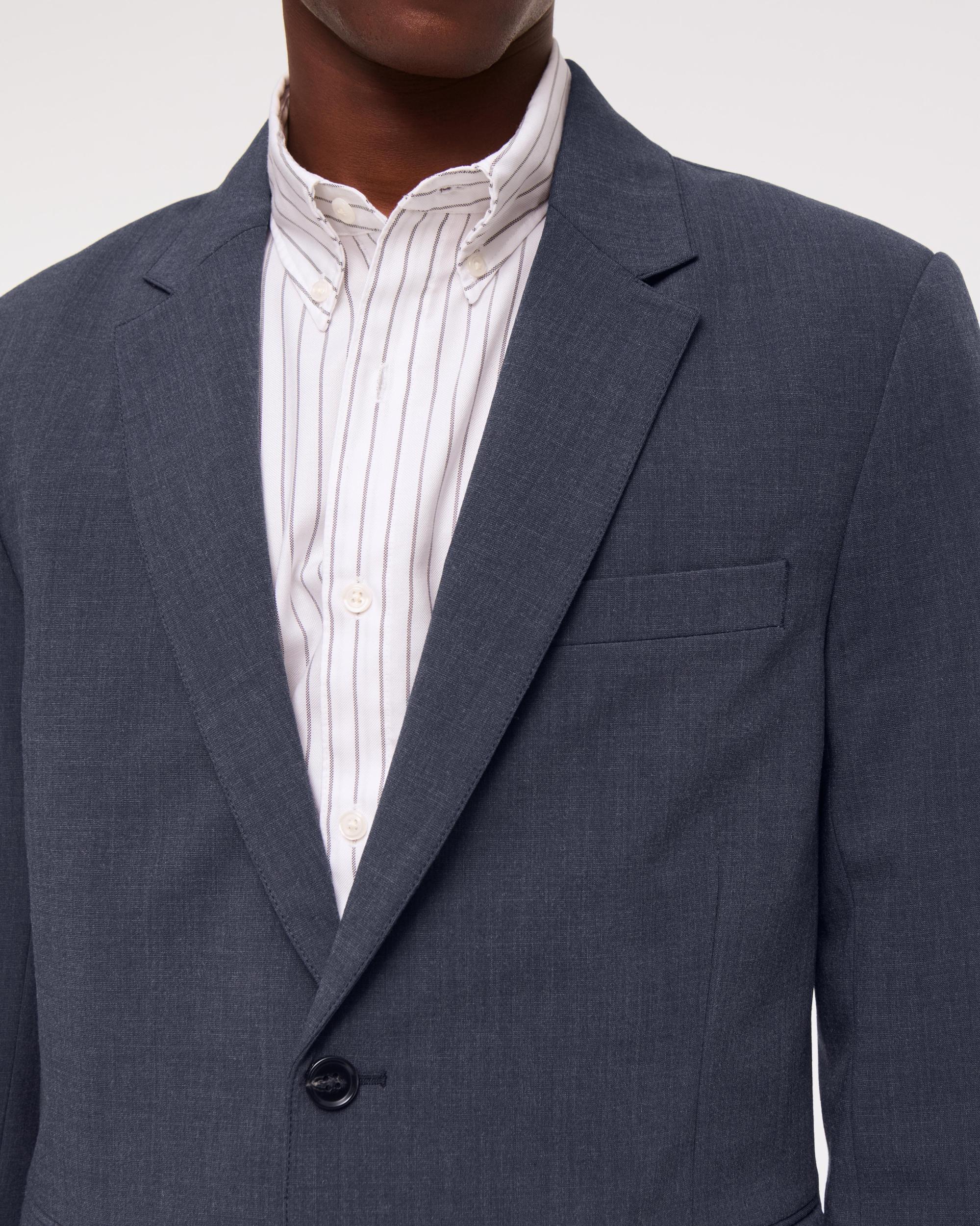 The A&F Collins Slim Blazer Product Image