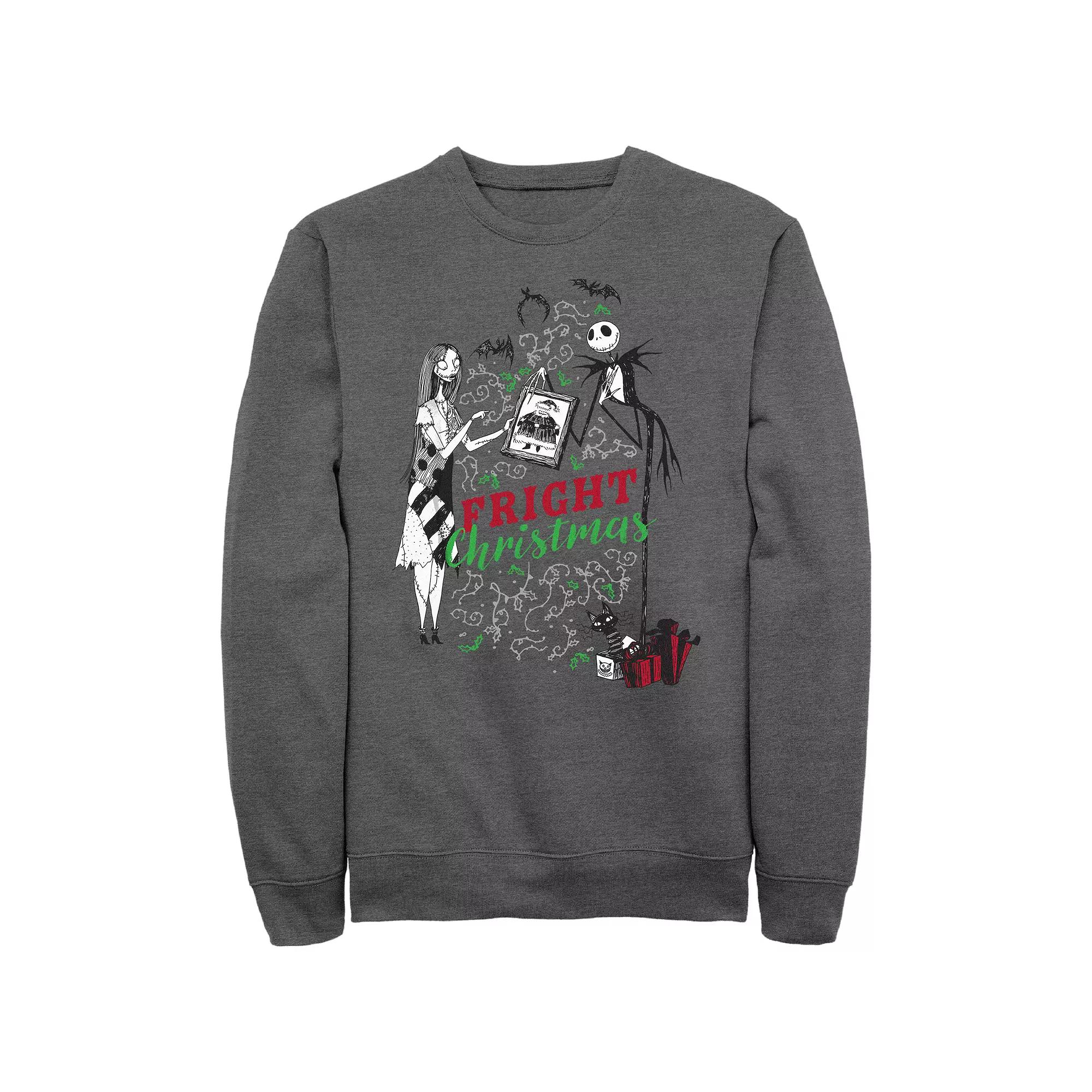 Disney's The Nightmare Before Christmas Fright Christmas Men's Graphic Fleece,  Product Image