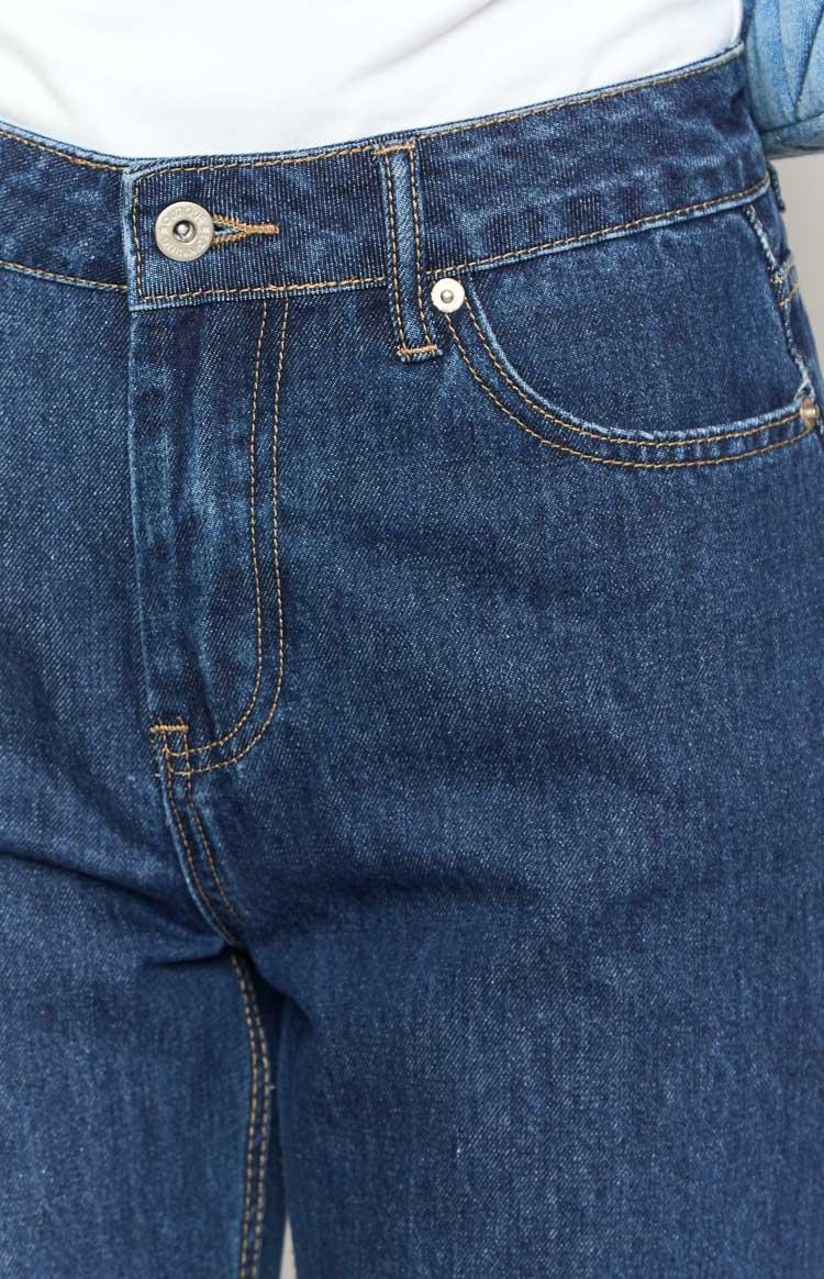 Lenny Dark Blue Denim Flare Jeans Baby Girls Product Image