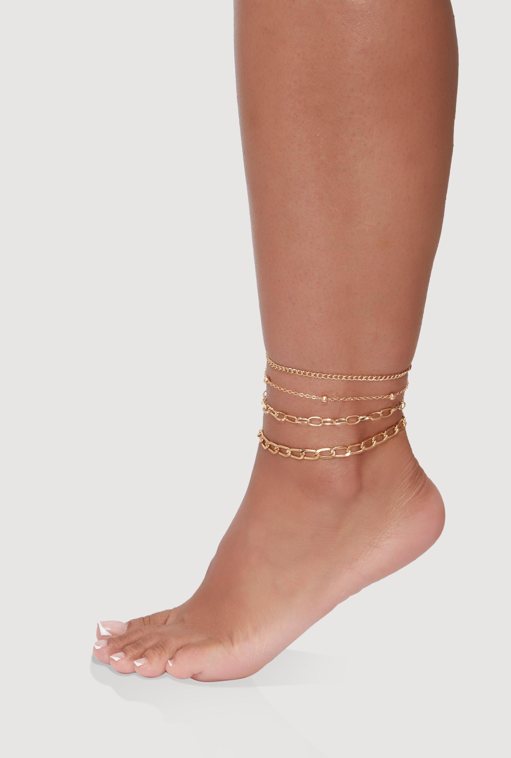 Metallic Hoop Earrings Set of 6 Male Product Image