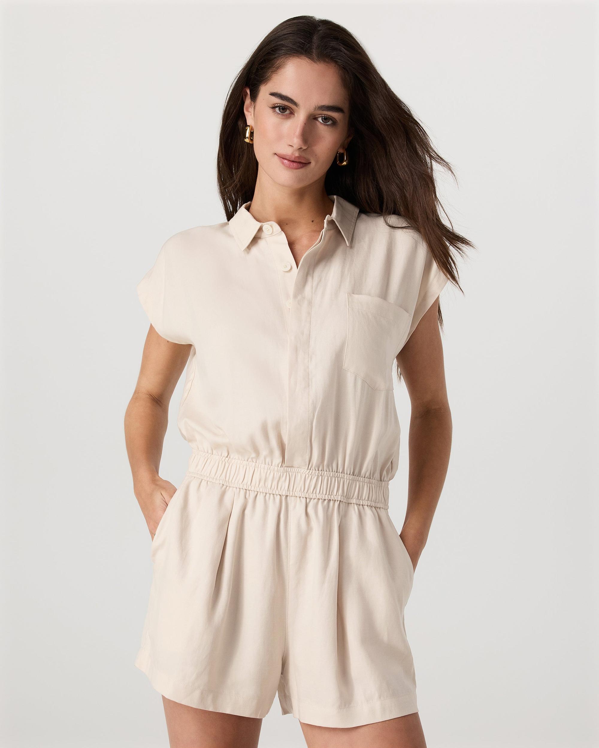 Trestles Twill Romper Product Image