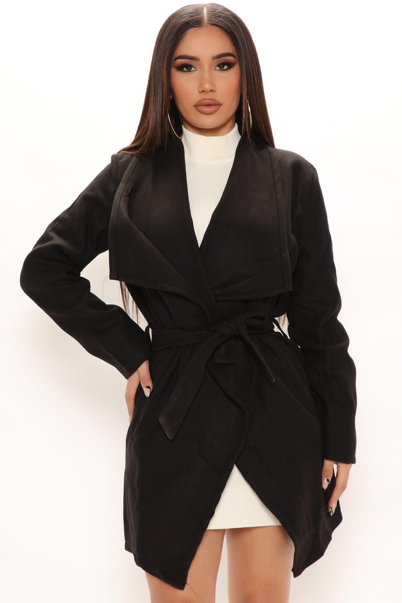 Manhattan Coat - Black Product Image