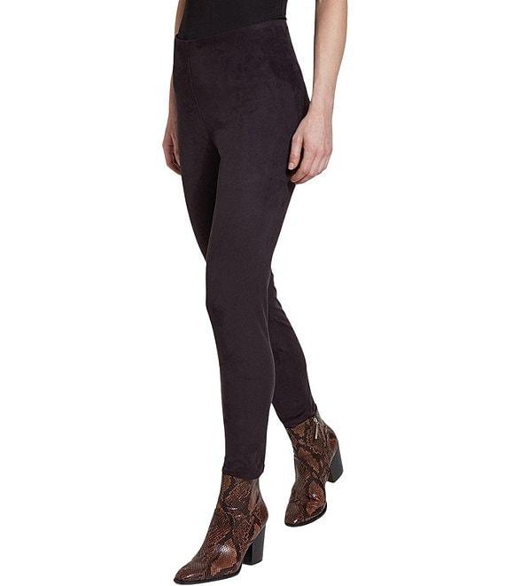 Lysse High Waist Suede Skinny Stretch Leggings Product Image