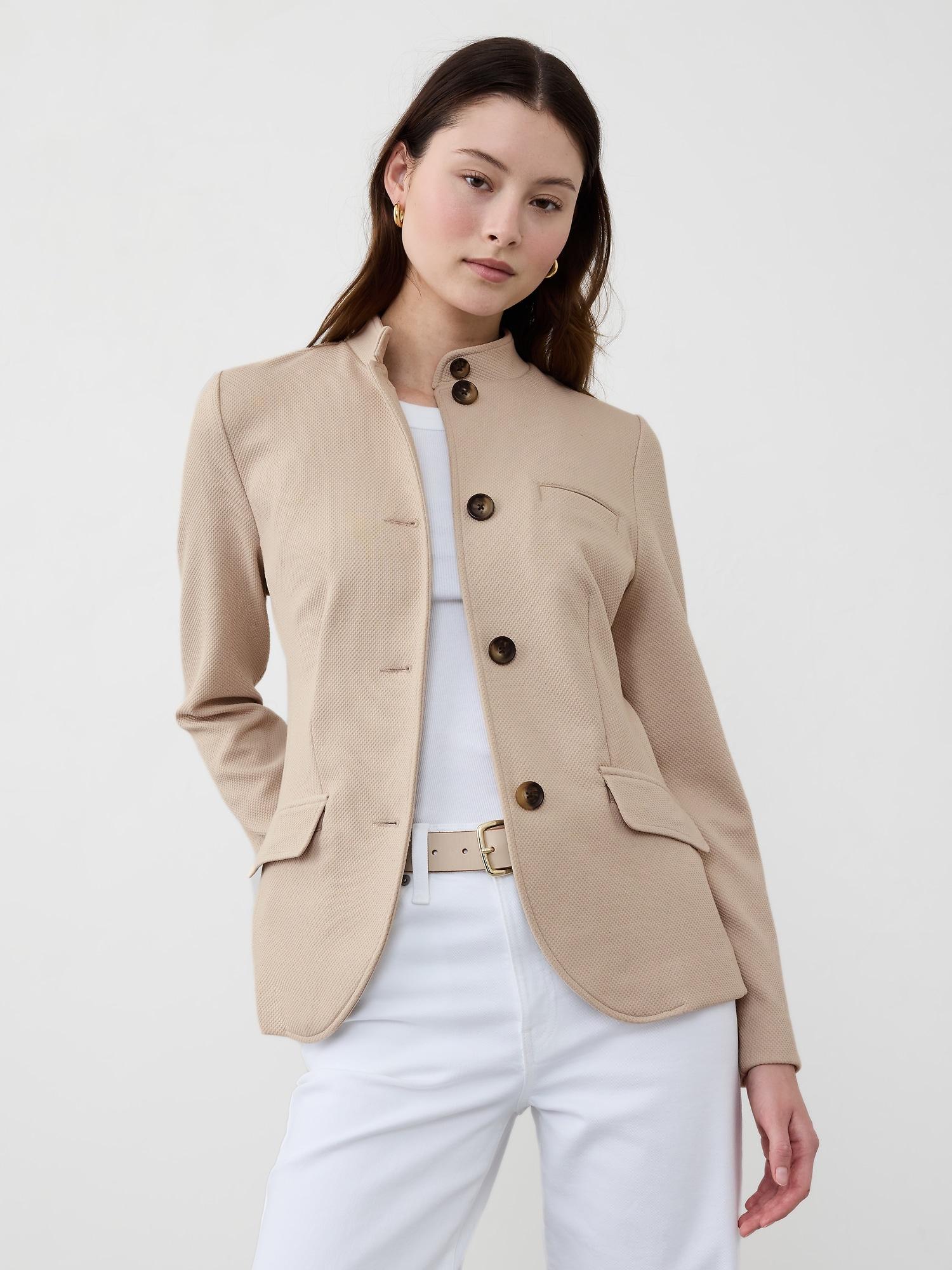 Knit Pique Blazer Product Image