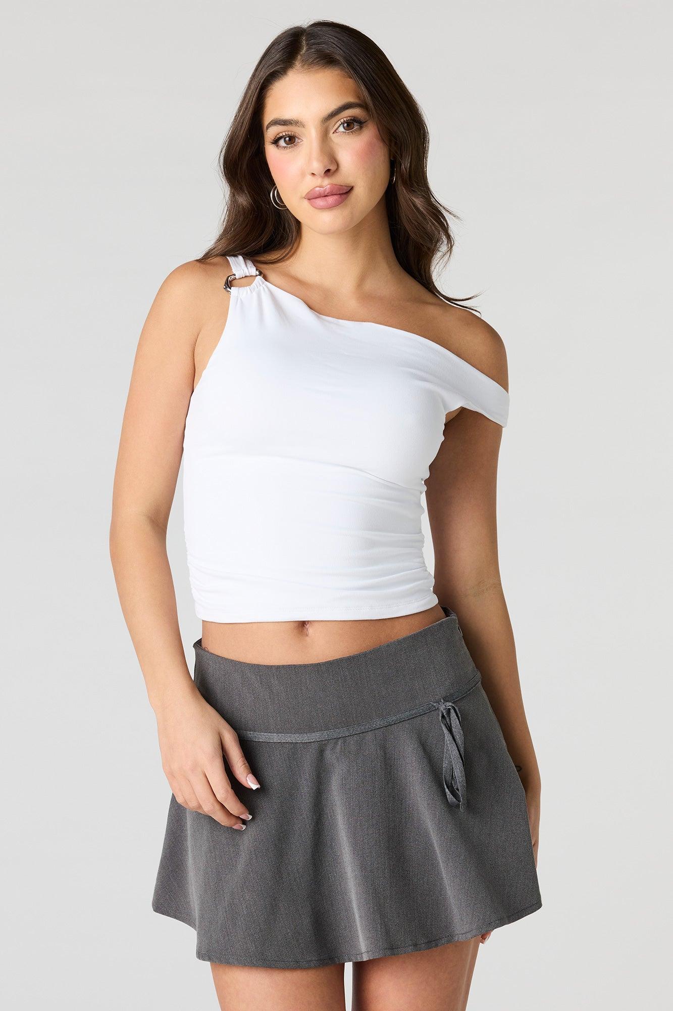 Contour O-Ring Off-Shoulder Tank Female Product Image