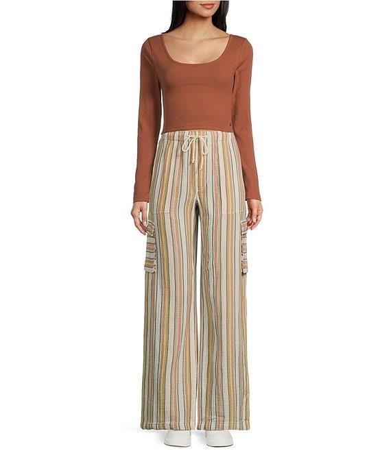 Roxy Good Keepsake Long Sleeve Cropped Top Product Image