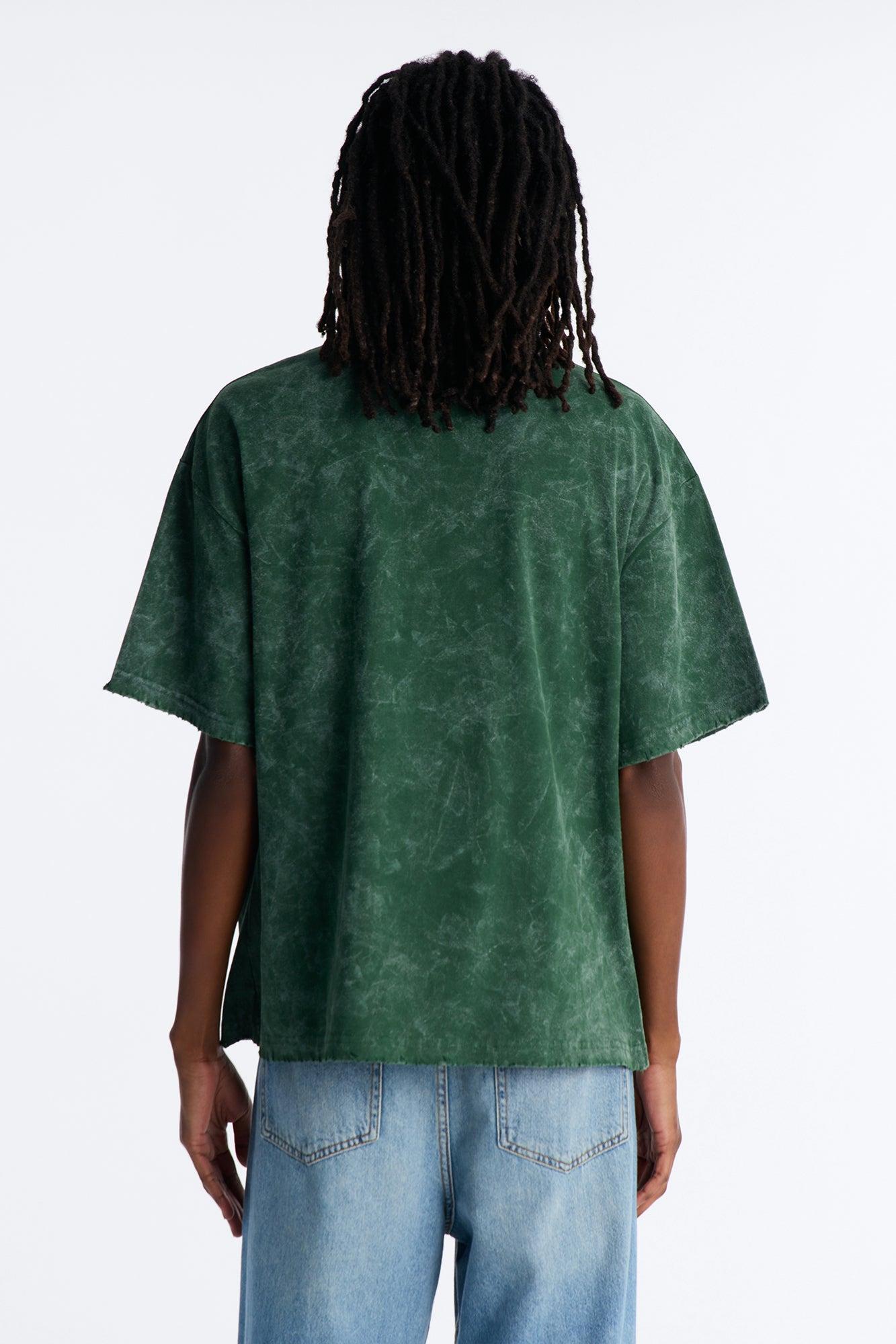 Peanuts Cool Vibes Graphic Short Sleeve Tee - Hunter Green Male Product Image