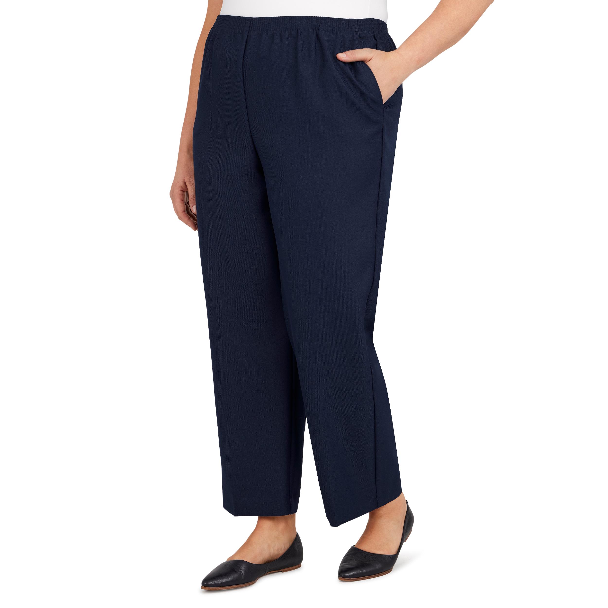 Alfred Dunner Classic Proportioned Pant Short Length - Plus Product Image